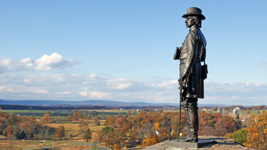 Montreal to Washington, D.C. drive: The ultimate road trip guide: Gettysburg National Military Park, PA.