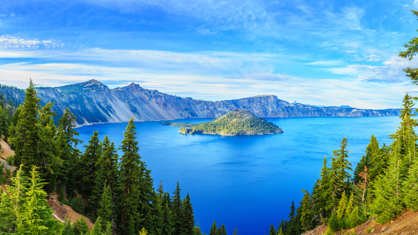 Vancouver to Denver drive: The ultimate road trip guide: Crater Lake National Park, Oregon.