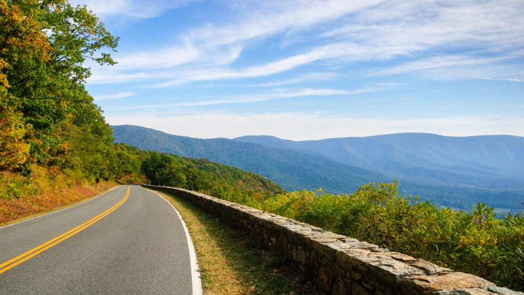 Toronto to Myrtle Beach drive: The ultimate road trip guide: Shenandoah National Park, Virginia.