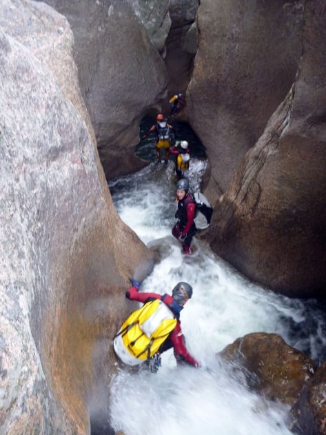 Canyonning en Corse