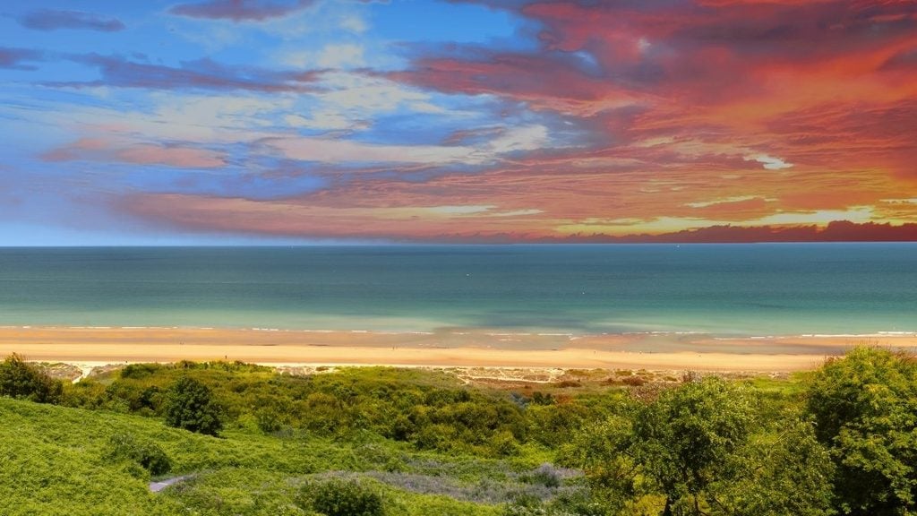 Omaha Beach, Colleville-sur-Mer, Normandy