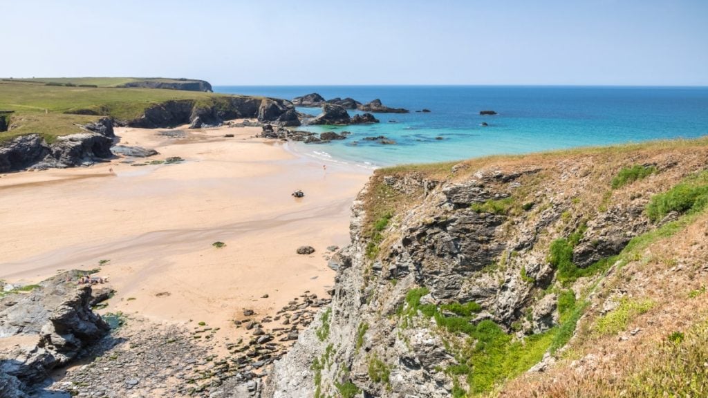 Porthcothan beach on Cornwall's North Coast
