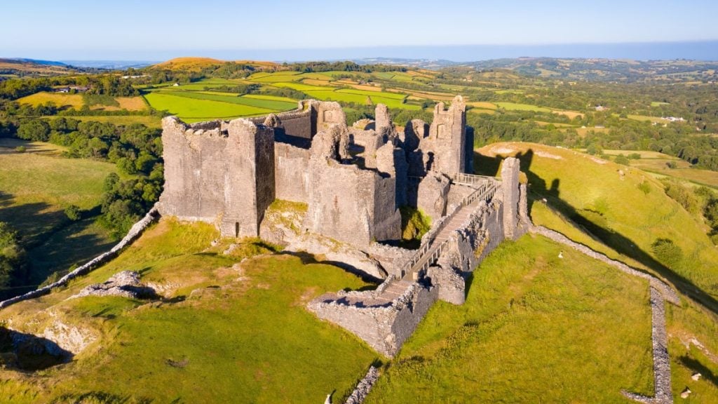 Carreg Cennen Castle in Wales
