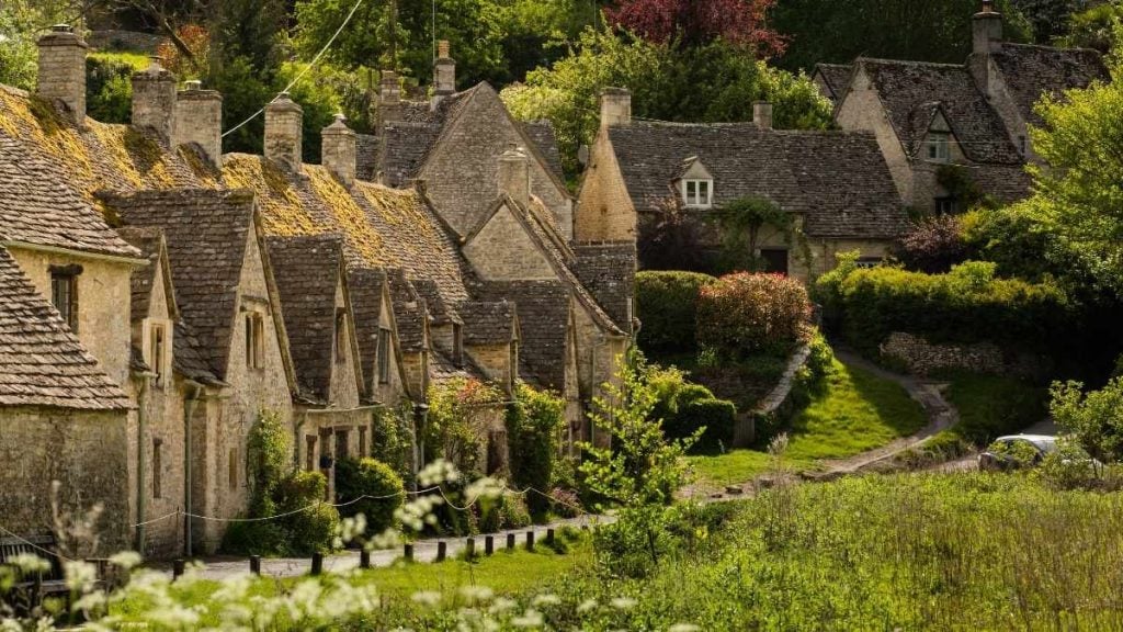 Arlington Row, Bibury, The Cotswolds, England