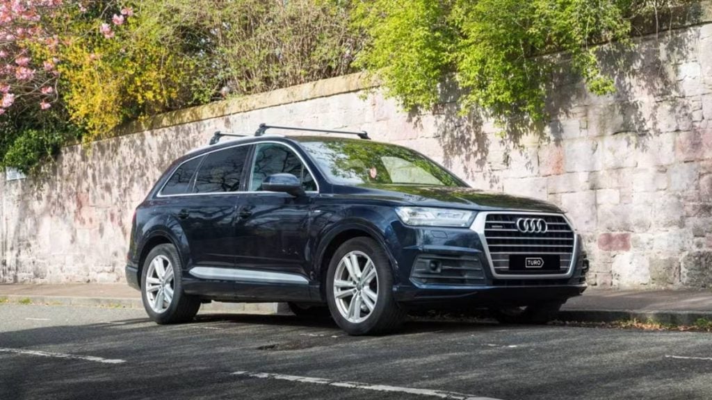 Audi Q7 SUV rental on Turo in Scotland