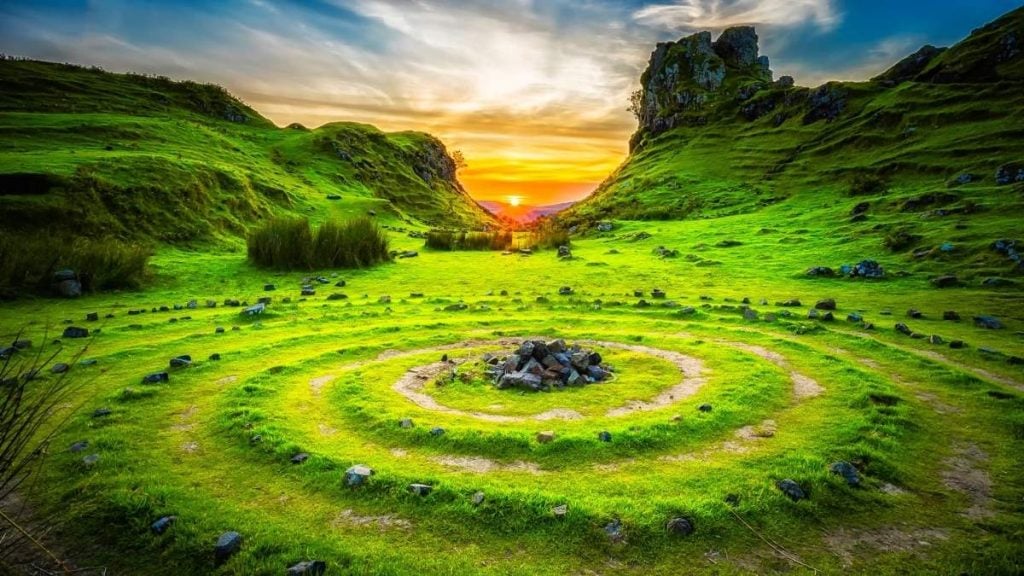Fairy Glen, Isle of Skye, Scotland