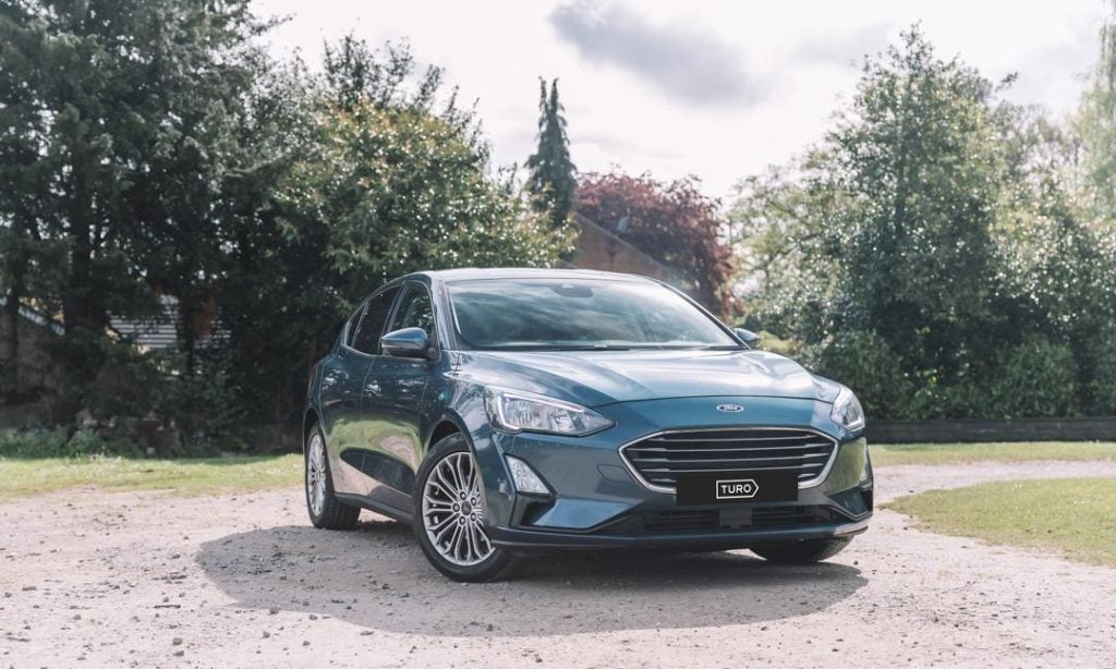 Ford Focus compact car for hire on Turo in Manchester, England