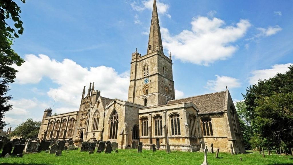 St John the Baptist Church in Burford, United Kingdom
