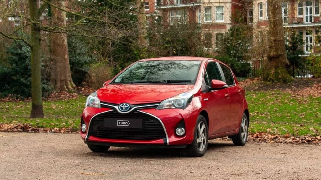 Toyota Yaris hatchback rental in UK on Turo