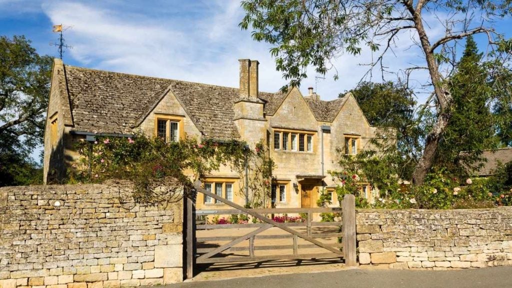 Traditional Cotswold Stone House in the town of Chipping Campden