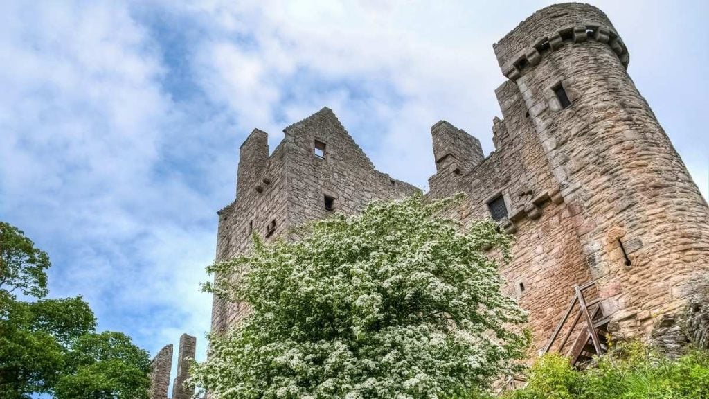 Craigmillar Castle close to Edinburgh, Scotland, UK