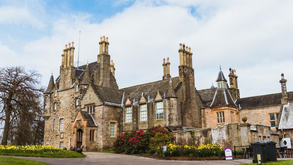 Lauriston Castle in Edinburgh, Scotland, the United Kingdom