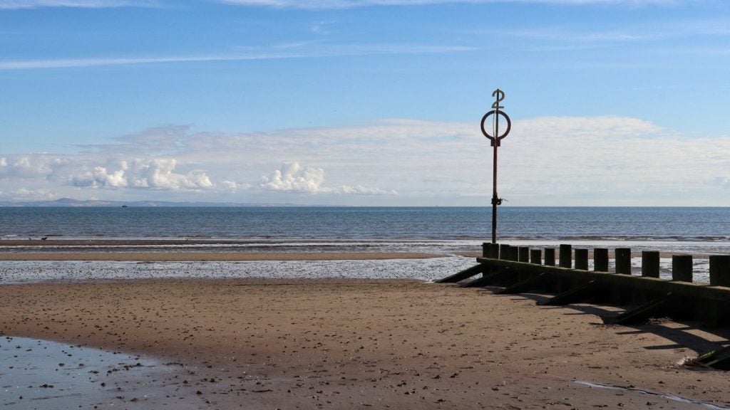 Portobello Beach in Edinburgh