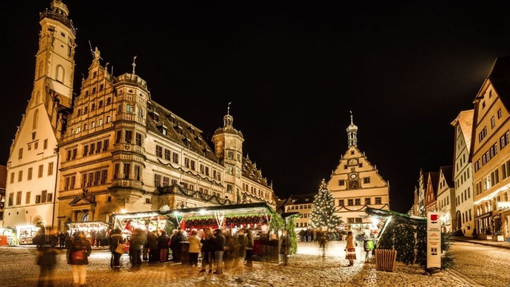 Rothenburg Christmas Market, Bavaria, Germany