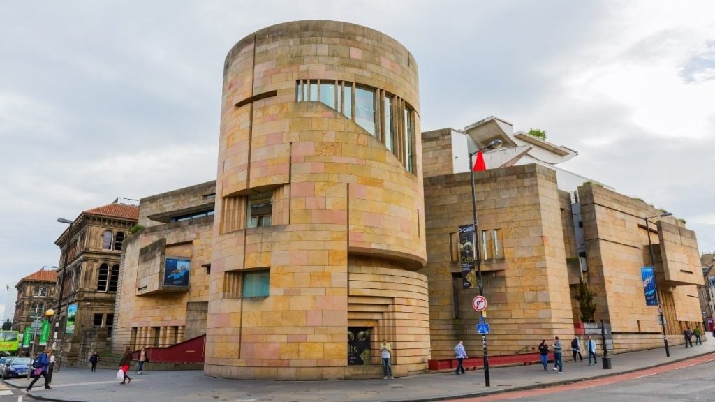 The National Museum of Scotland in Edinburgh