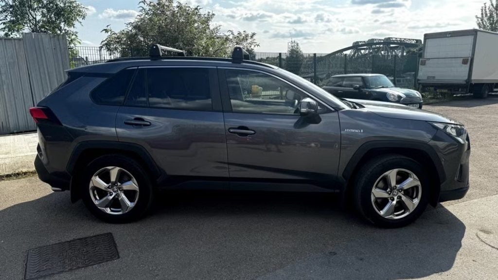 Max's Toyota RAV4 — A hybrid SUV with great fuel efficiency and winter-ready features, available to book on Turo.