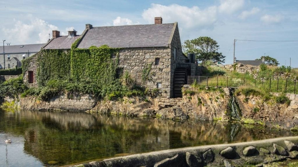 Old Mill in Annalong in Ireland