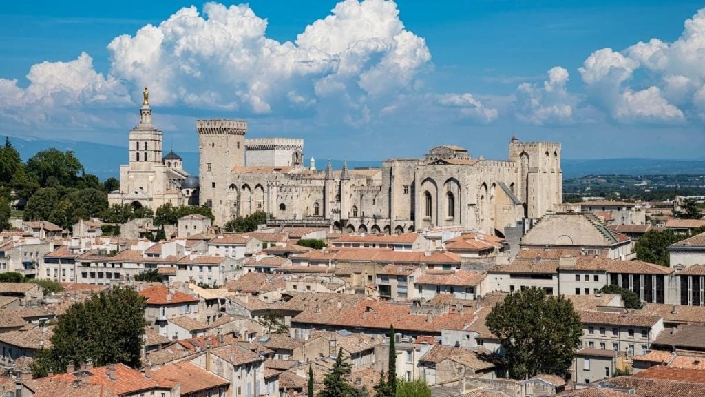 Avignon, a historic city in Provence, France