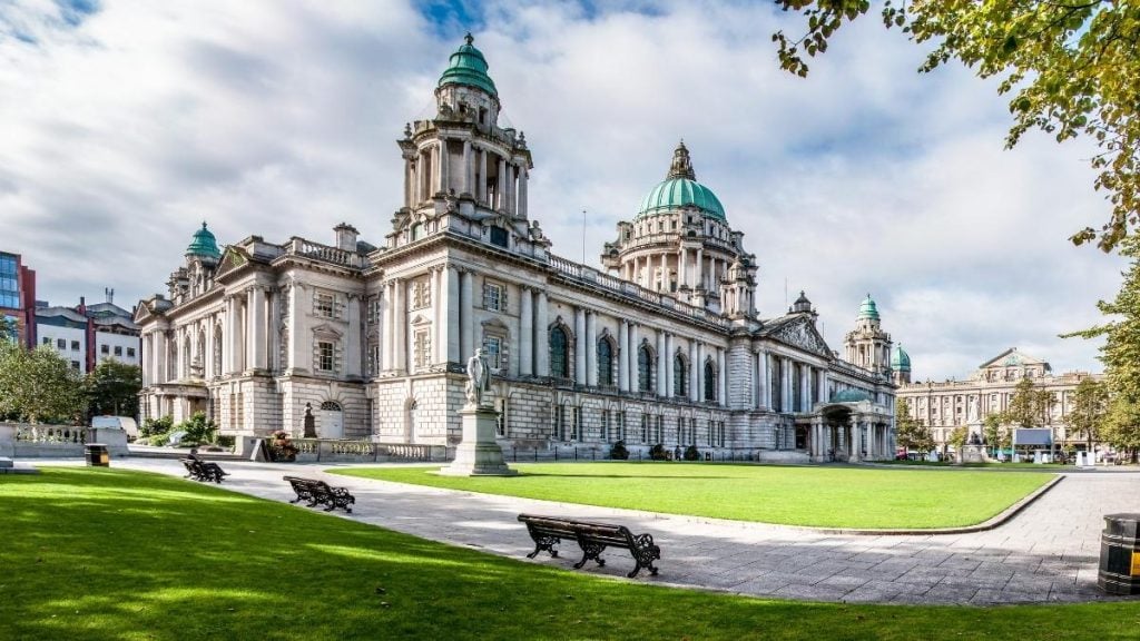 Belfast City Hall in Northern Ireland