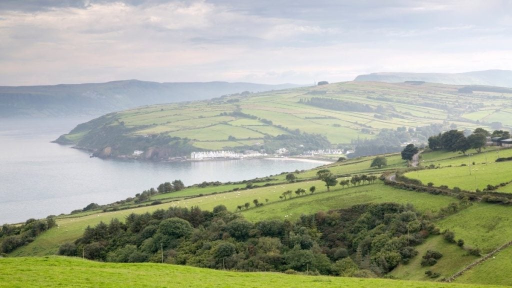Cushendun view from Torr Head