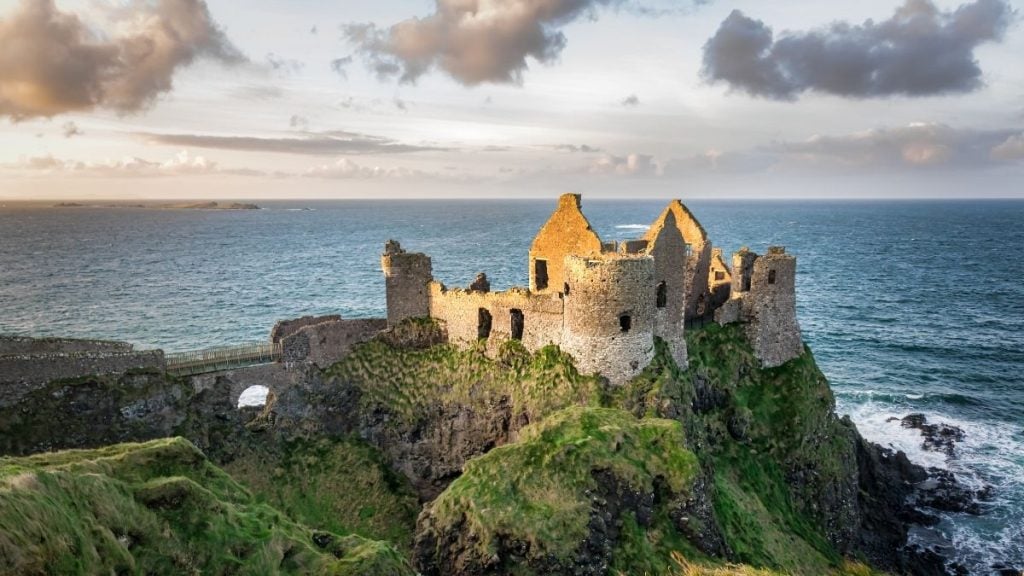 Dunluce Castle in Ireland