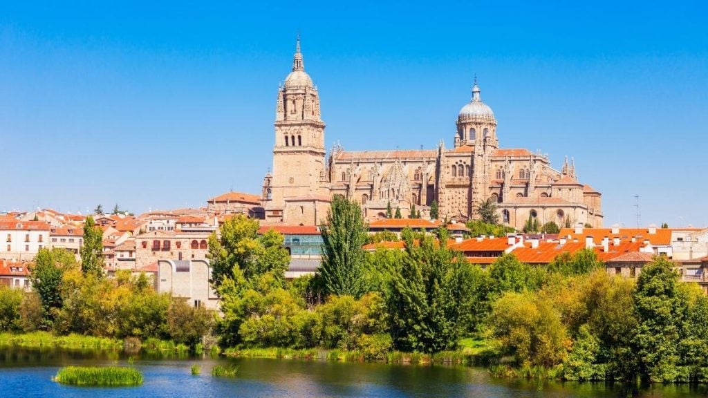 Salamanca Cathedral in Salamanca, Spain