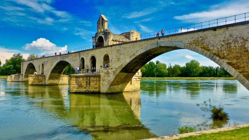 Avignon Bridge in France