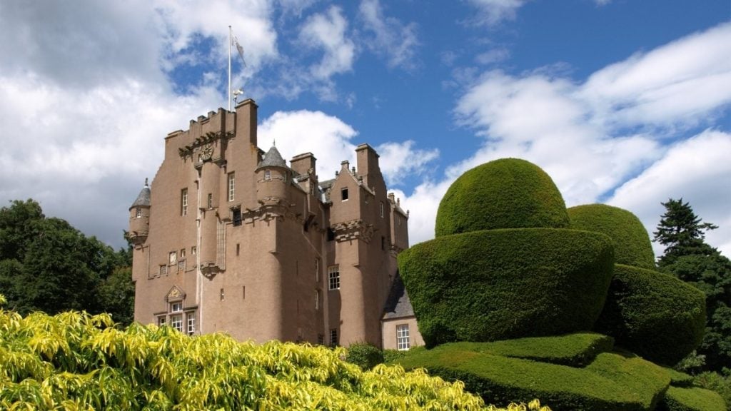 Crathes Castle near Banchory in Scotland