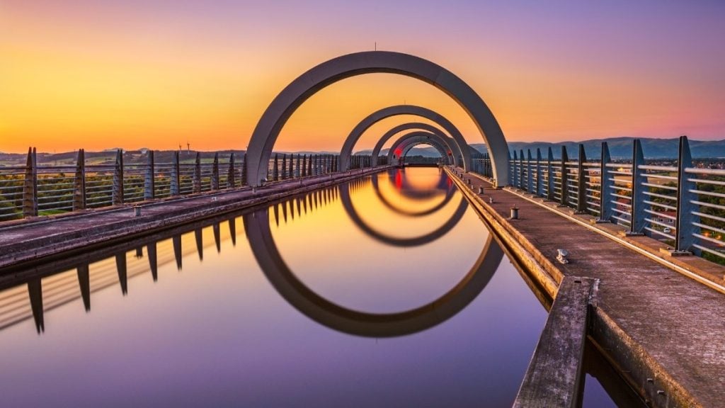 Falkirk Wheel, Scotland