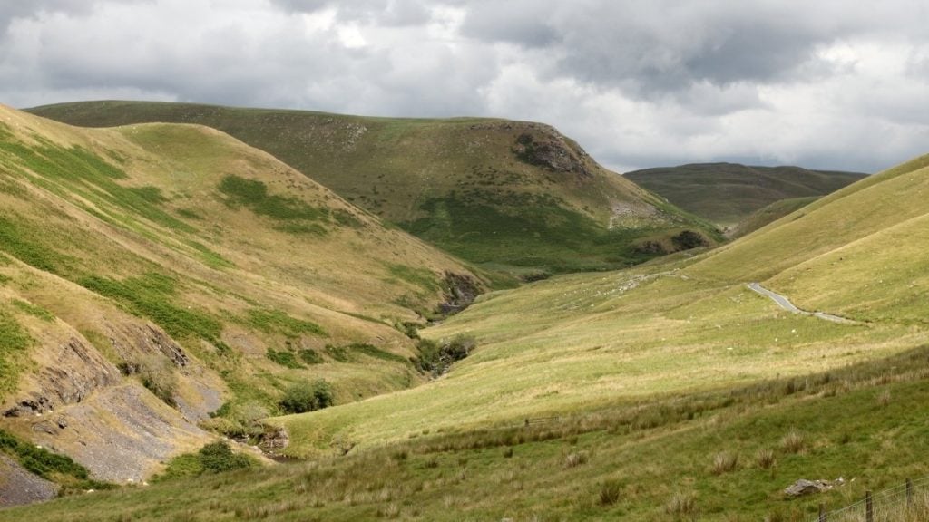 Ystwyth Valley, Wales