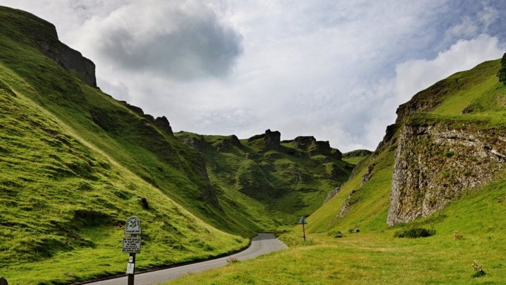 Winnats Pass, Peak District, England