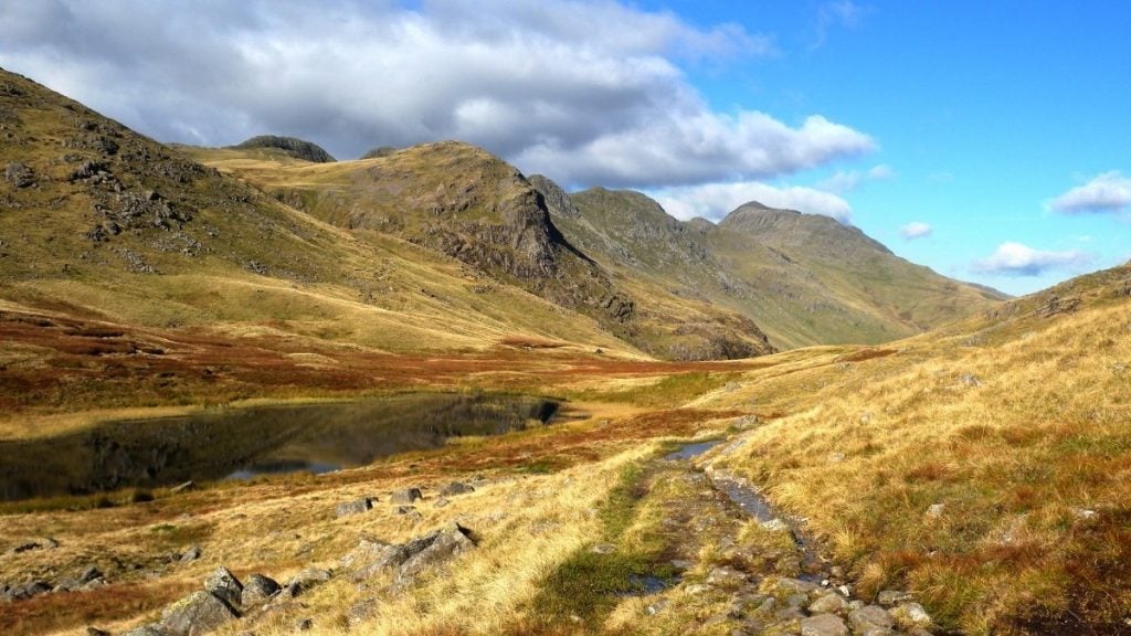 Crinkle Crags, Lake District, England