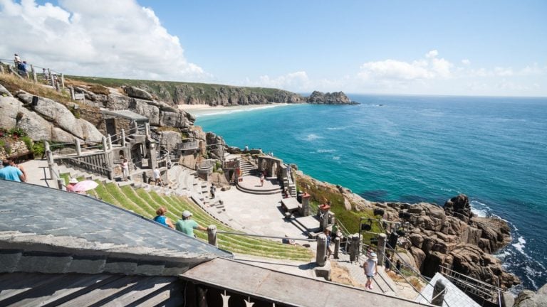 19 hidden gems in Cornwall. (In photo: Minack Theatre, Cornwall)