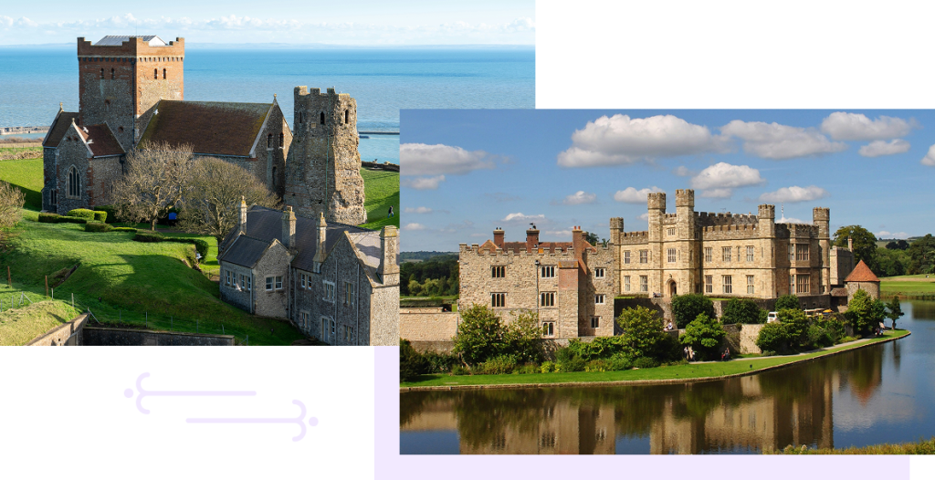 Route 1: Clifftop forts and garden castles of the south