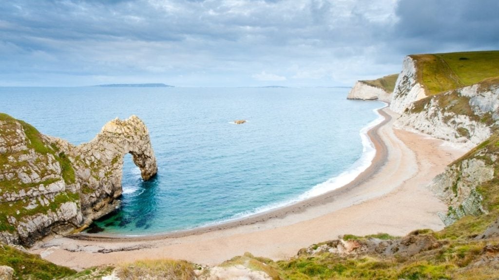 Durdle Door on Jurassic Coast, Dorset, England