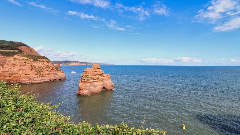 Ladram Bay, East Devon, England