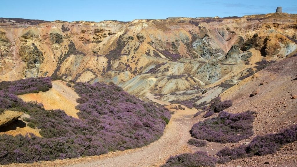 Parys Mountain, Anglesey, North Wales, UK