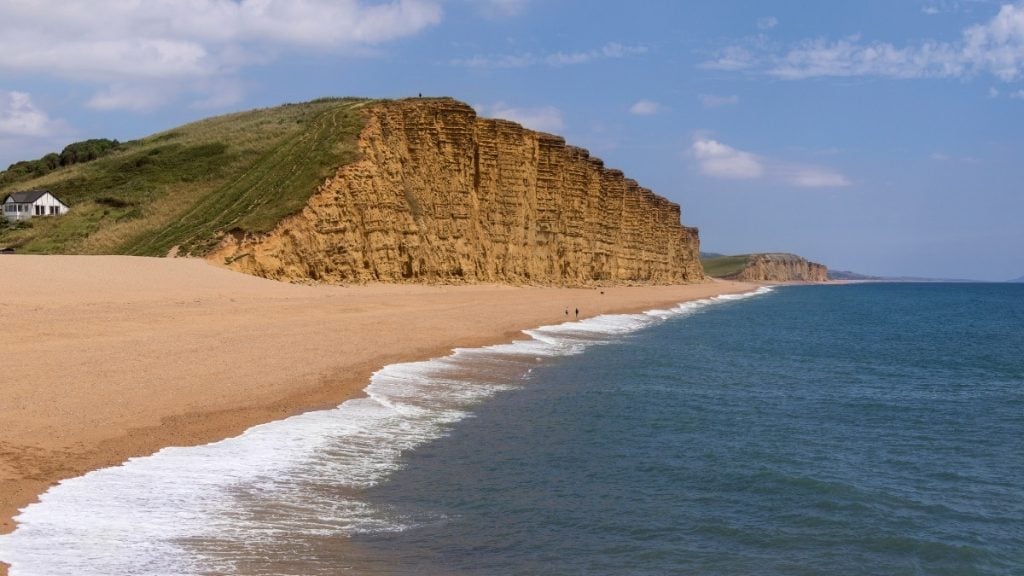 West Bay cliffs, Dorset, UK