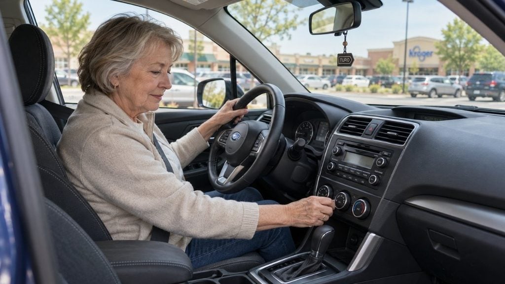 Senior-friendly SUV with easy-to-use controls and comfortable driving features.