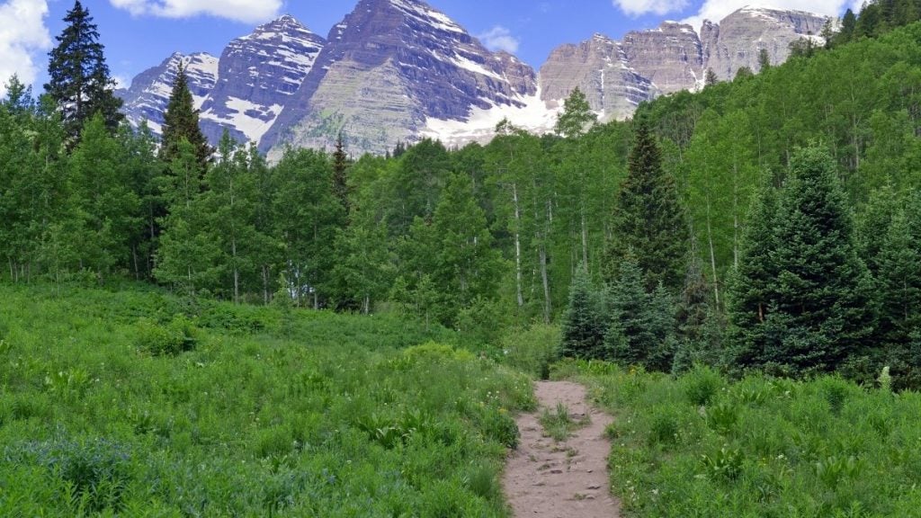 Maroon Bells Trail, Aspen, Colorado