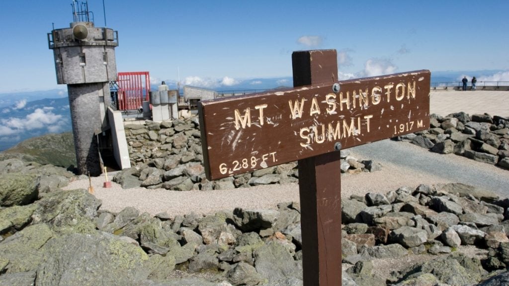 Mount Washington Summit Sign, Sargent’s Purchase, New Hampshire