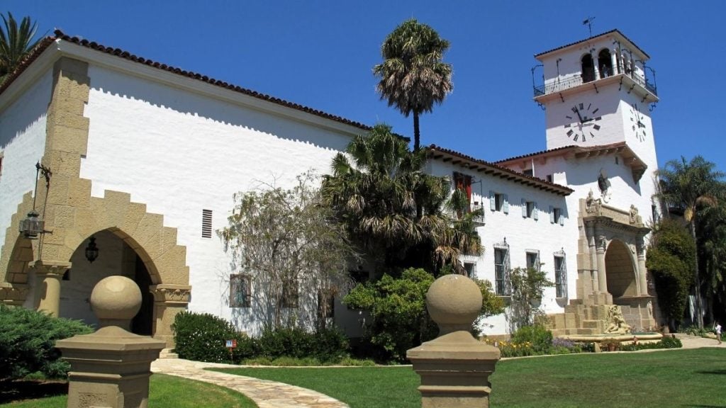Santa Barbara County Courthouse, Santa Barbara, California