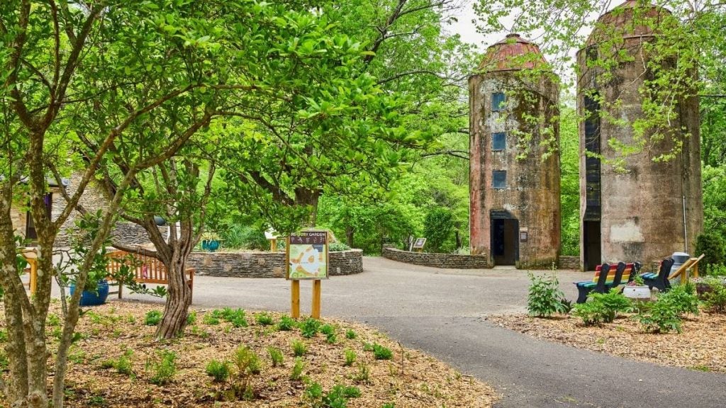 Sensory Garden in the Bernheim Arboretum and Research Forest in Clermont, Kentucky