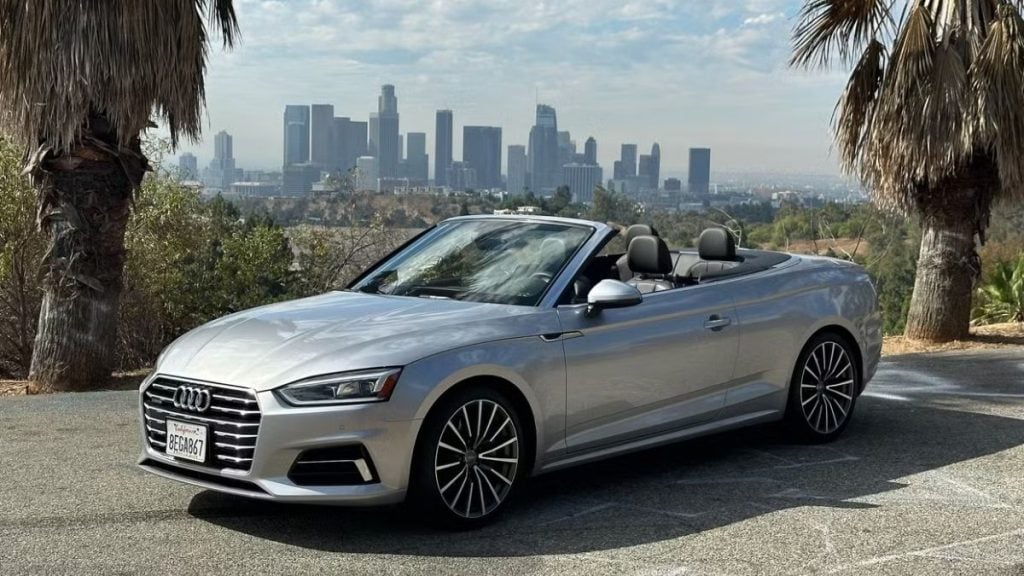 Audi A5 car rental in Los Angeles on Turo