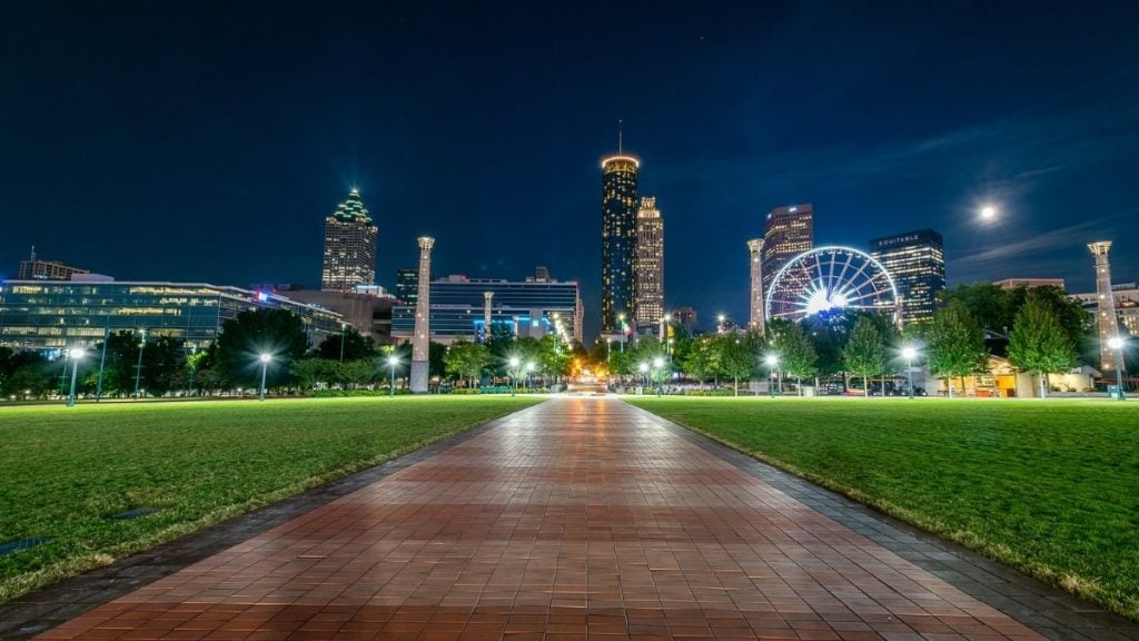 Centennial Olympic Park, Atlanta, Georgia