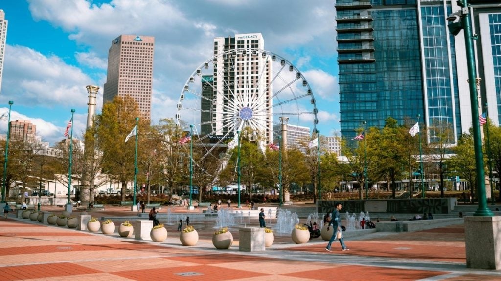 Centennial Olympic Park, Atlanta, Georgia