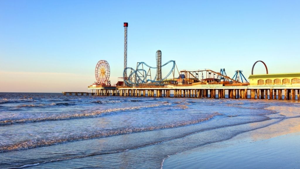 Galveston Island Historic Pleasure Pier, Galveston, Texas