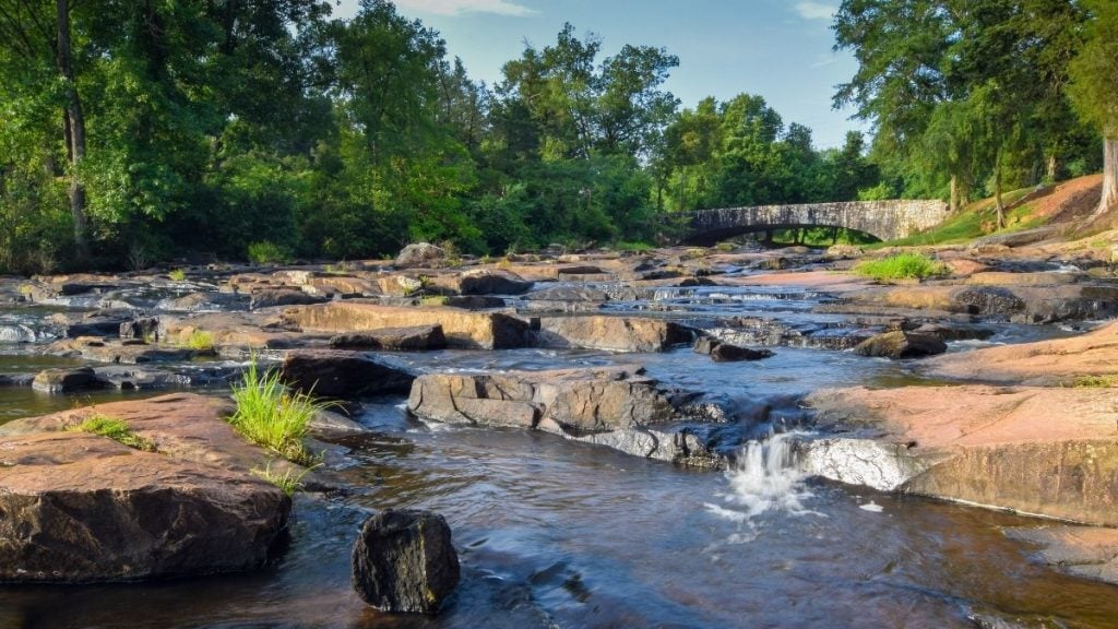 Atlanta to Savannah drive. In photo: Indian Springs State Park, Flovilla, Georgia