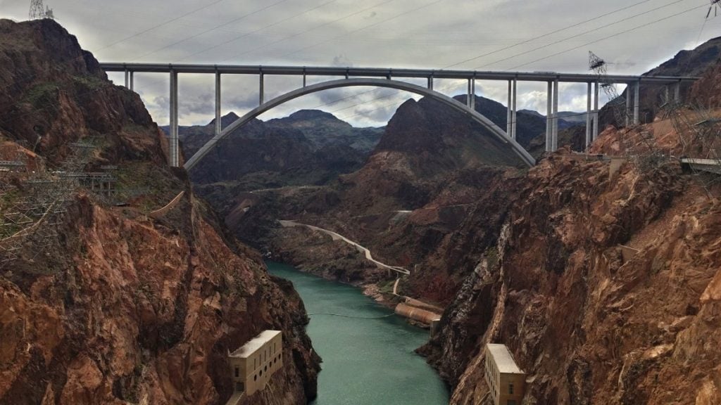 Mike O'Callaghan–Pat Tillman Memorial Bridge, Boulder City, Nevada