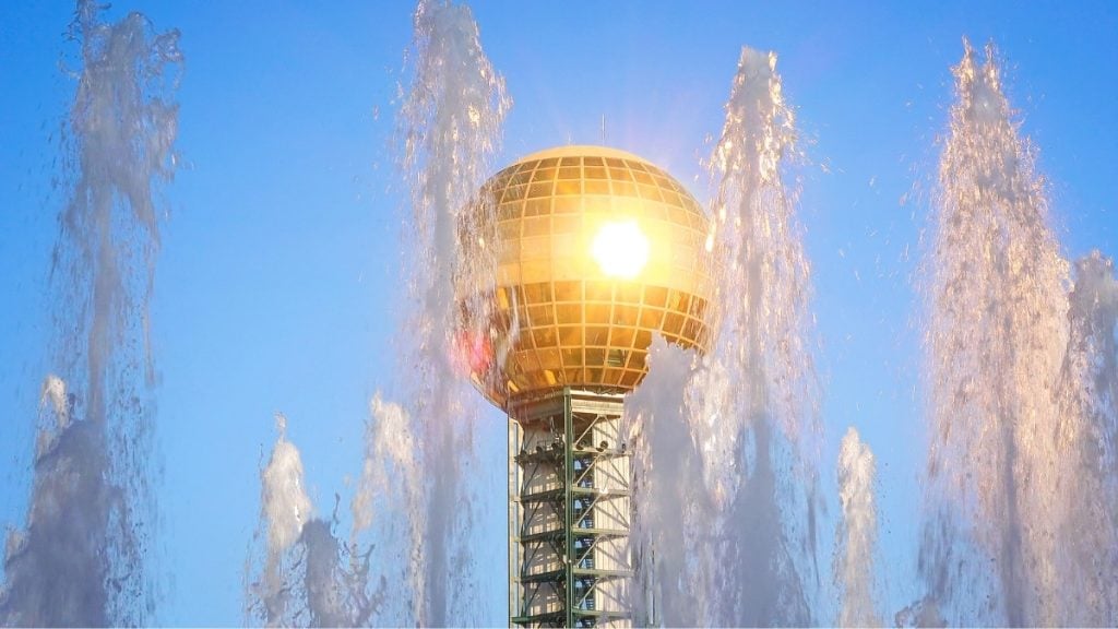 World’s Fair Park and Sunsphere, Knoxville, Tennessee